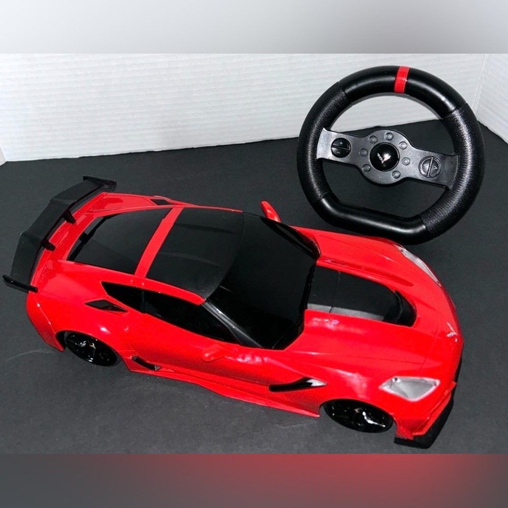 Sharper Image 1:16 RC Corvette ZR1, 2.4 GHZ Remote Control with Gravity Sensor